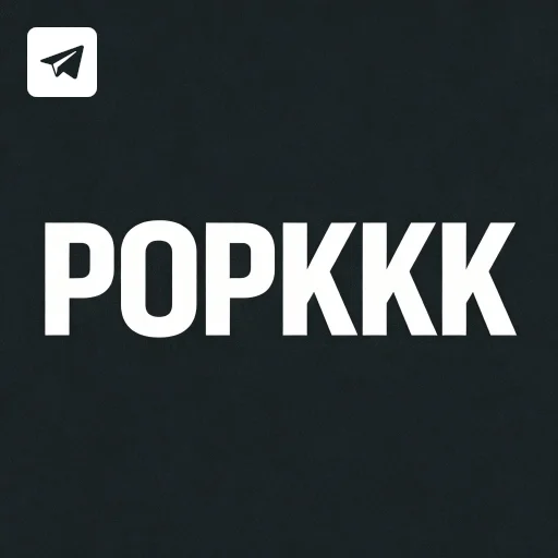 Canal oficial da popkkk no Telegram